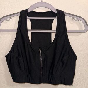 Fabletics Black Sports Bra